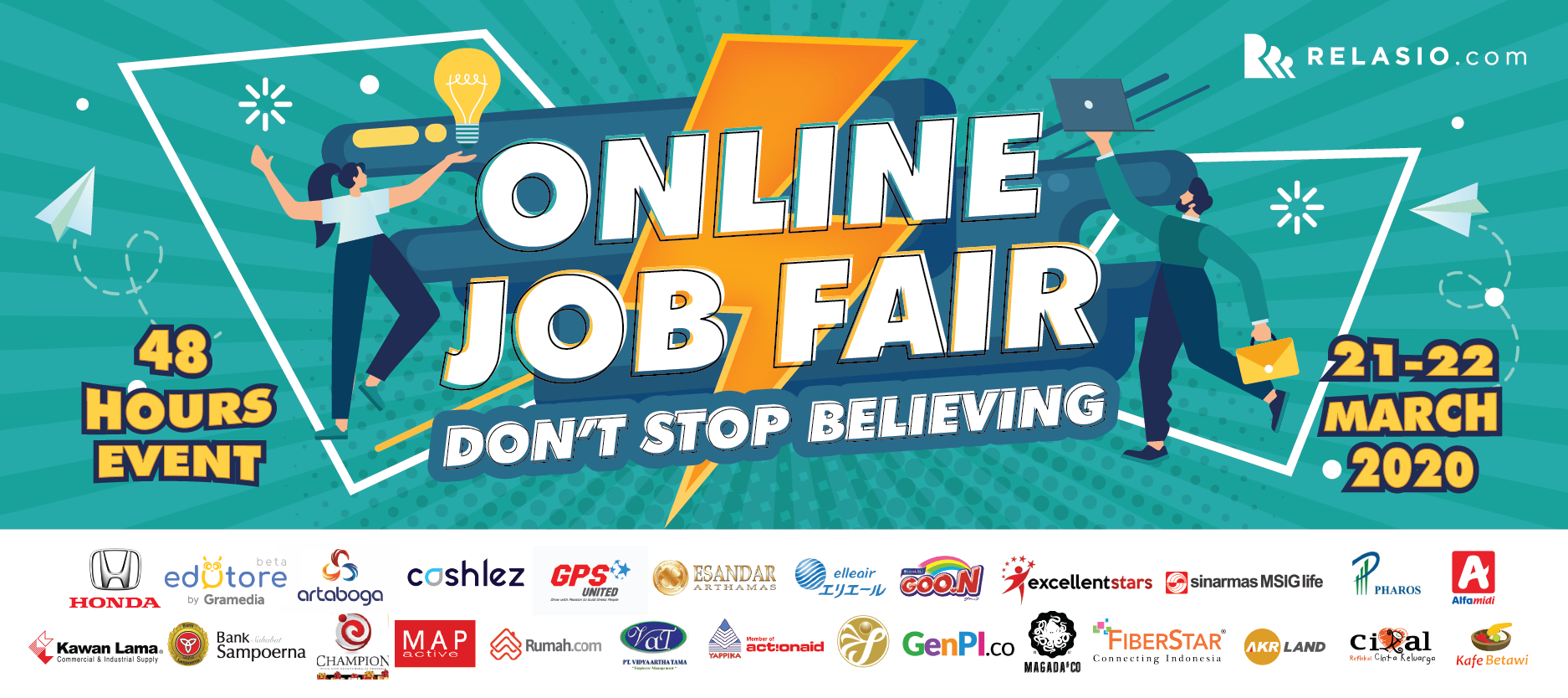 Online Job Fair Relasio.com March 2020 Session 1