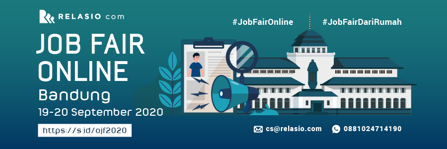 Indonesia Career Expo Job Fair Online Bandung 19 - 20 September 2020