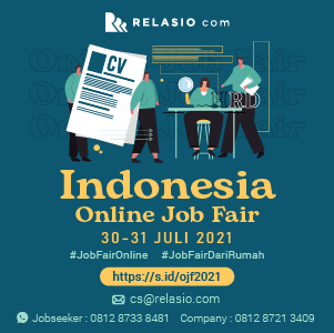 event job fair online Relasio.com Juli 2021 event job fair online Relasio.com Juli 2021